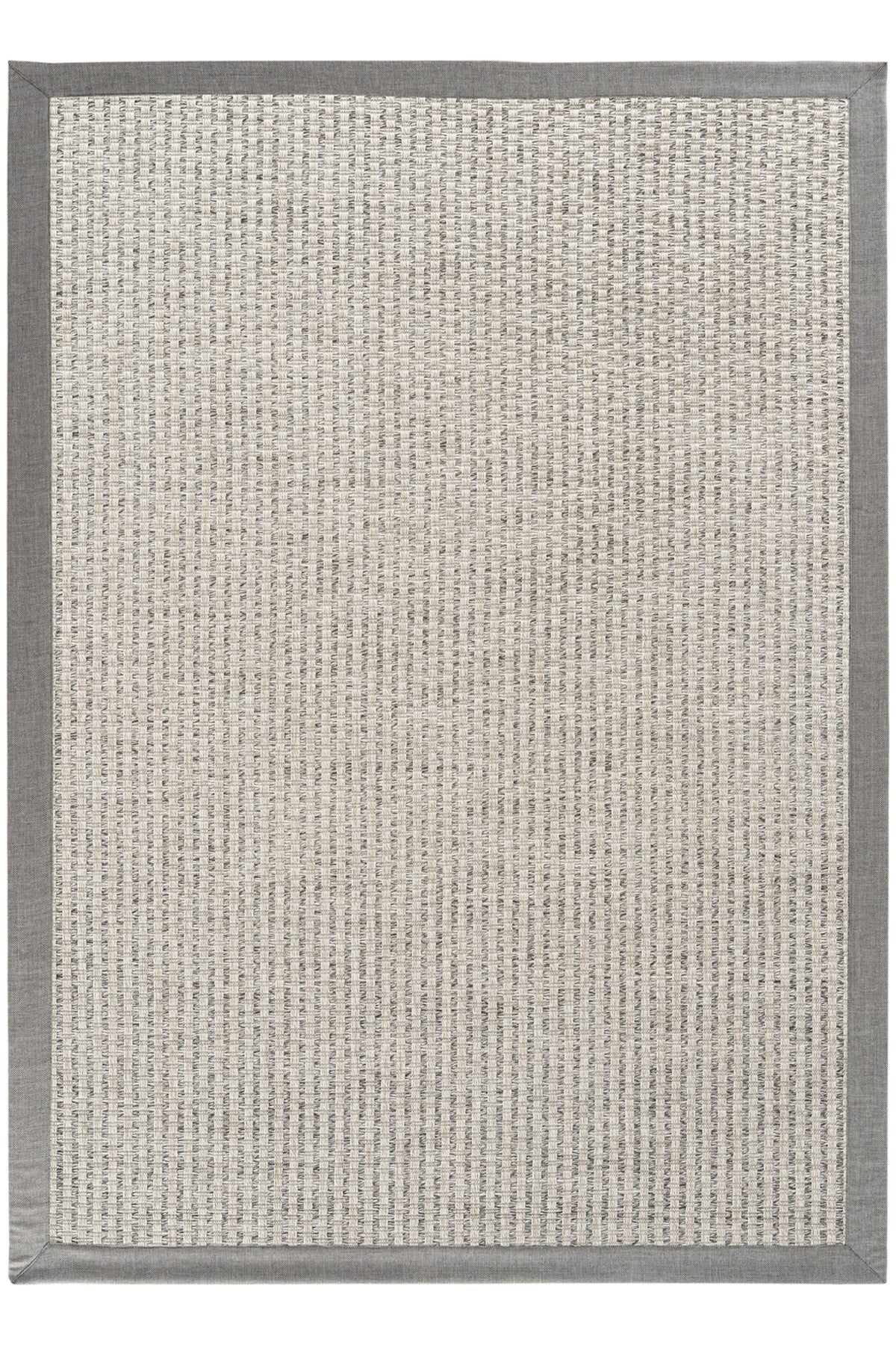 Sisalart Milano 666 Gri Keten Monterey Bordür Sisal Halı