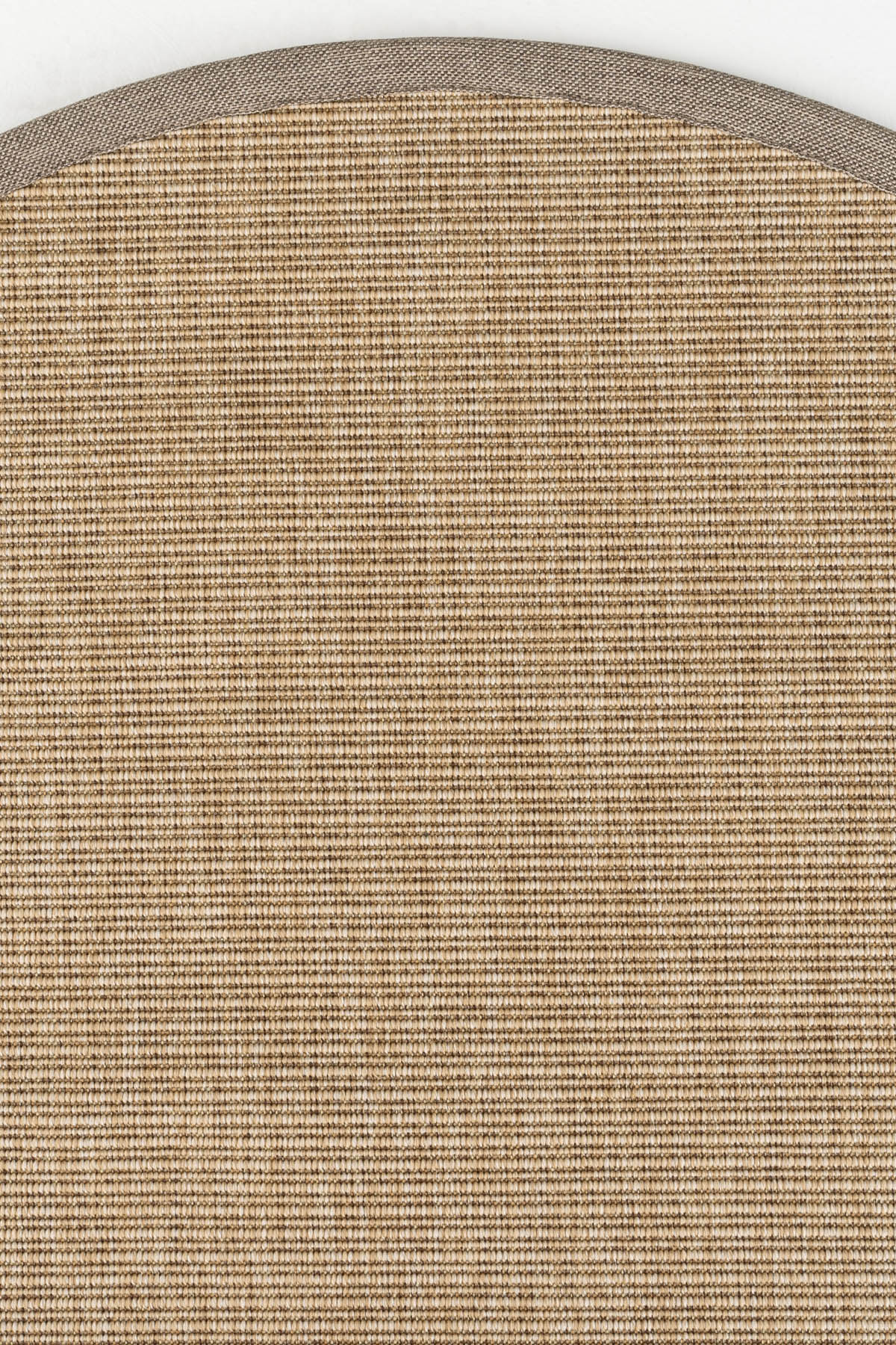 Sisalart Madrid Keten Monterey Bordür Yuvarlak Sisal Halı
