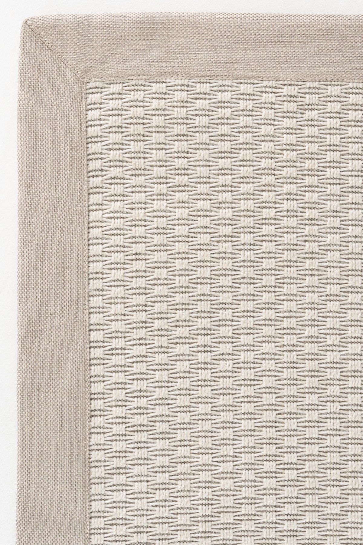 Sisalart Milano 666 Krem Keten Monterey Bordür Sisal Halı