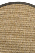 Resmi Galeri görüntüleyiciye yükleyin, Sisalart Toronto Keten Monterey Bordür Yuvarlak Sisal Halı