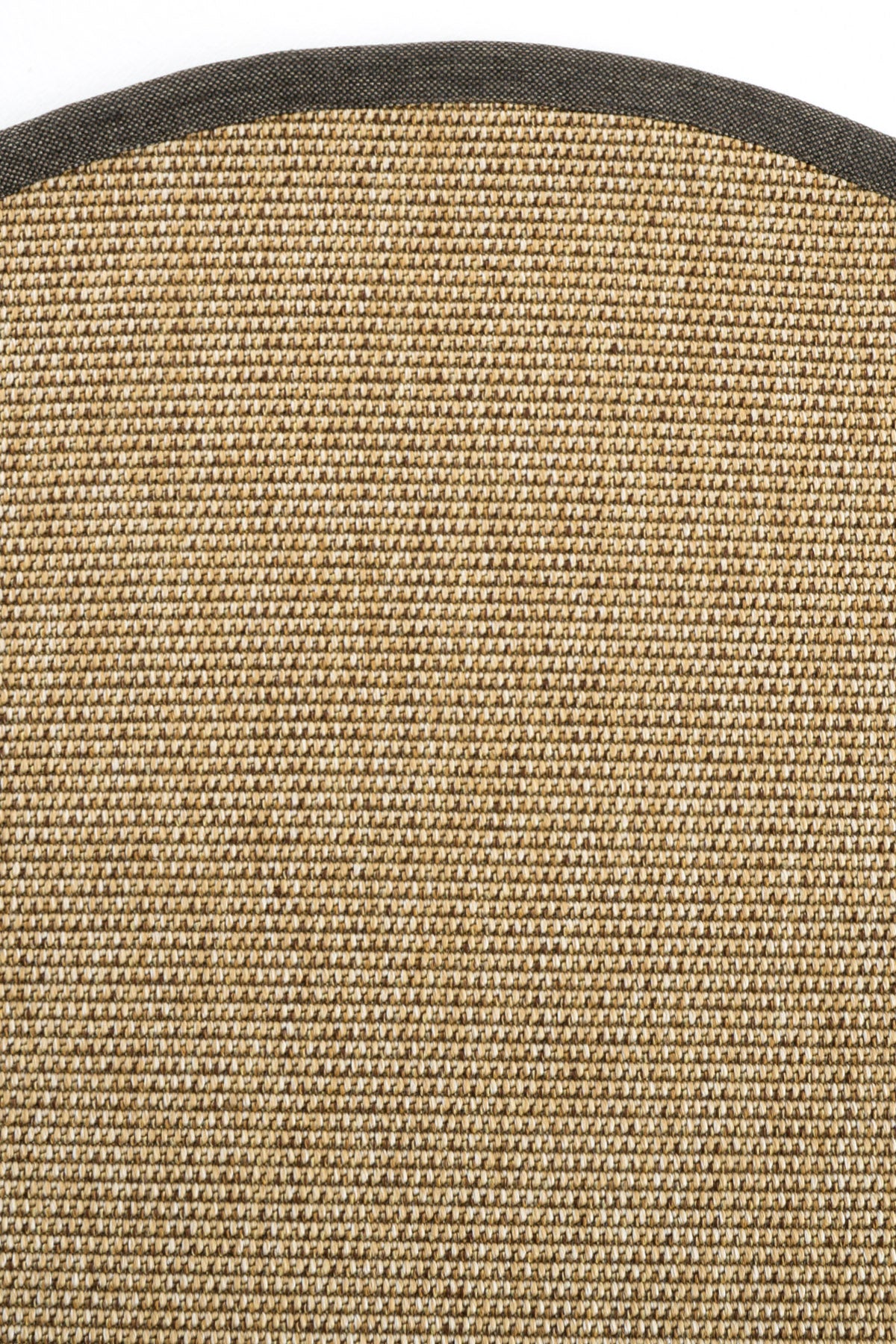 Sisalart Toronto Keten Monterey Bordür Yuvarlak Sisal Halı