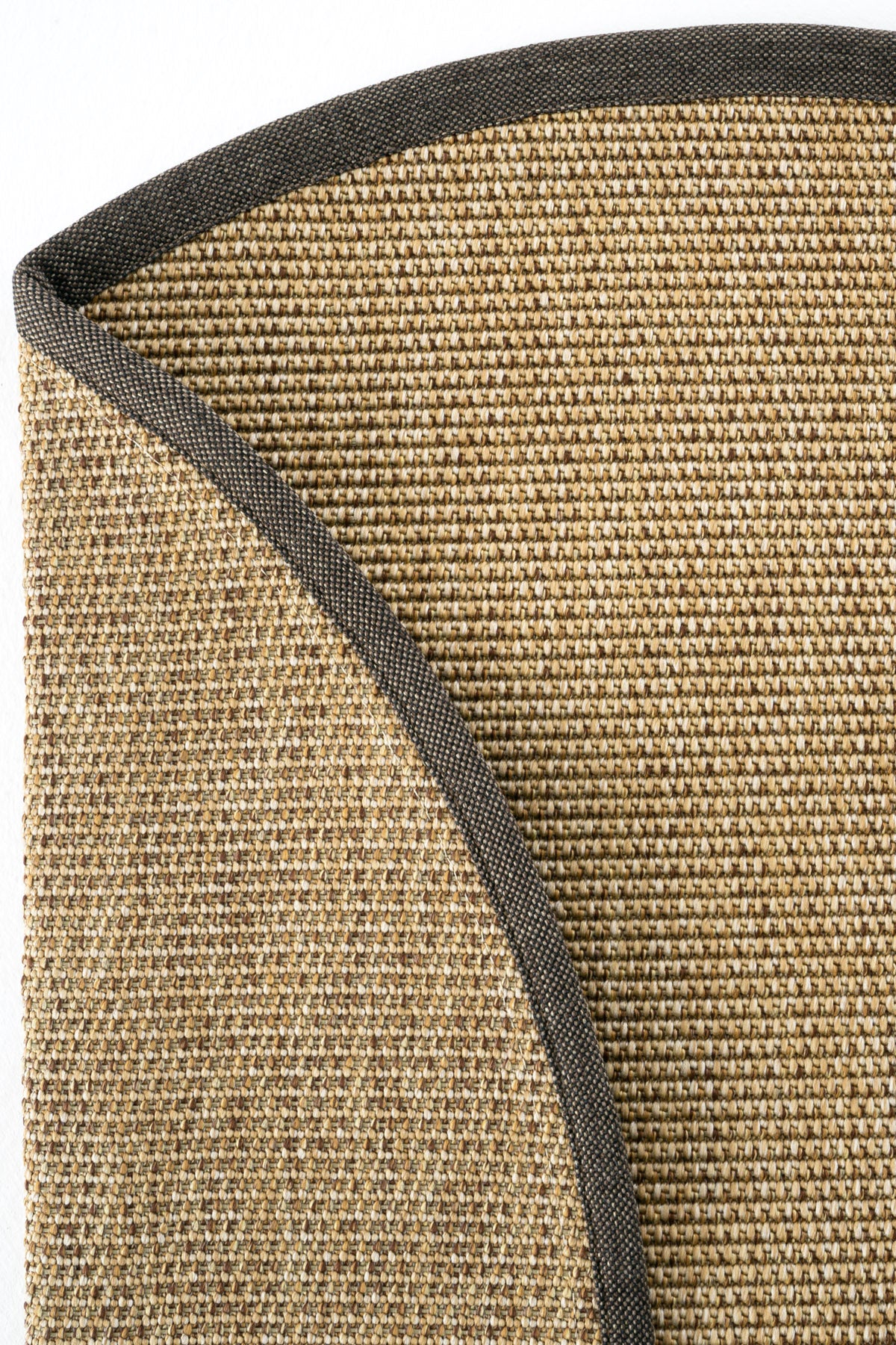 Sisalart Toronto Keten Monterey Bordür Yuvarlak Sisal Halı