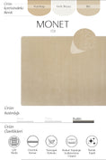 Resmi Galeri görüntüleyiciye yükleyin, Sisalart Monet 1721 Bej Sade Halı