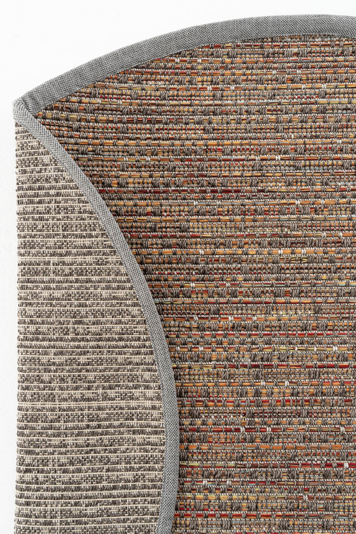 Sisalart Rio Keten Monterey Bordür Yuvarlak Sisal Halı