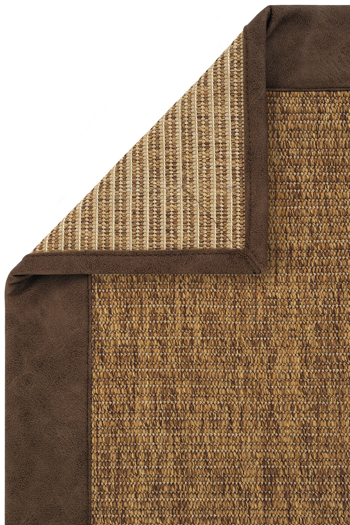 Sisalart Dublin Deri Casa Bordür Sisal Halı