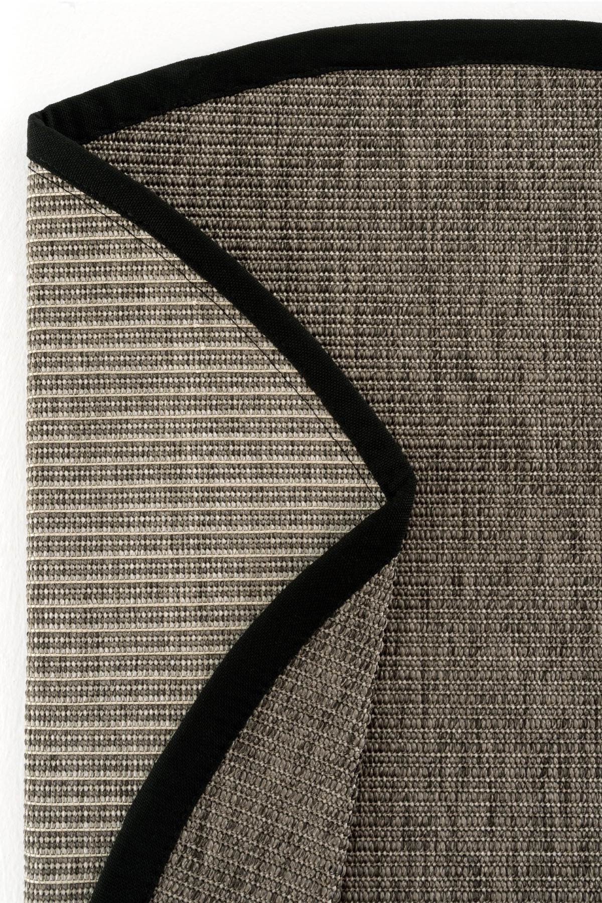 Sisalart Prag Keten Monterey Bordür Yuvarlak Sisal Halı