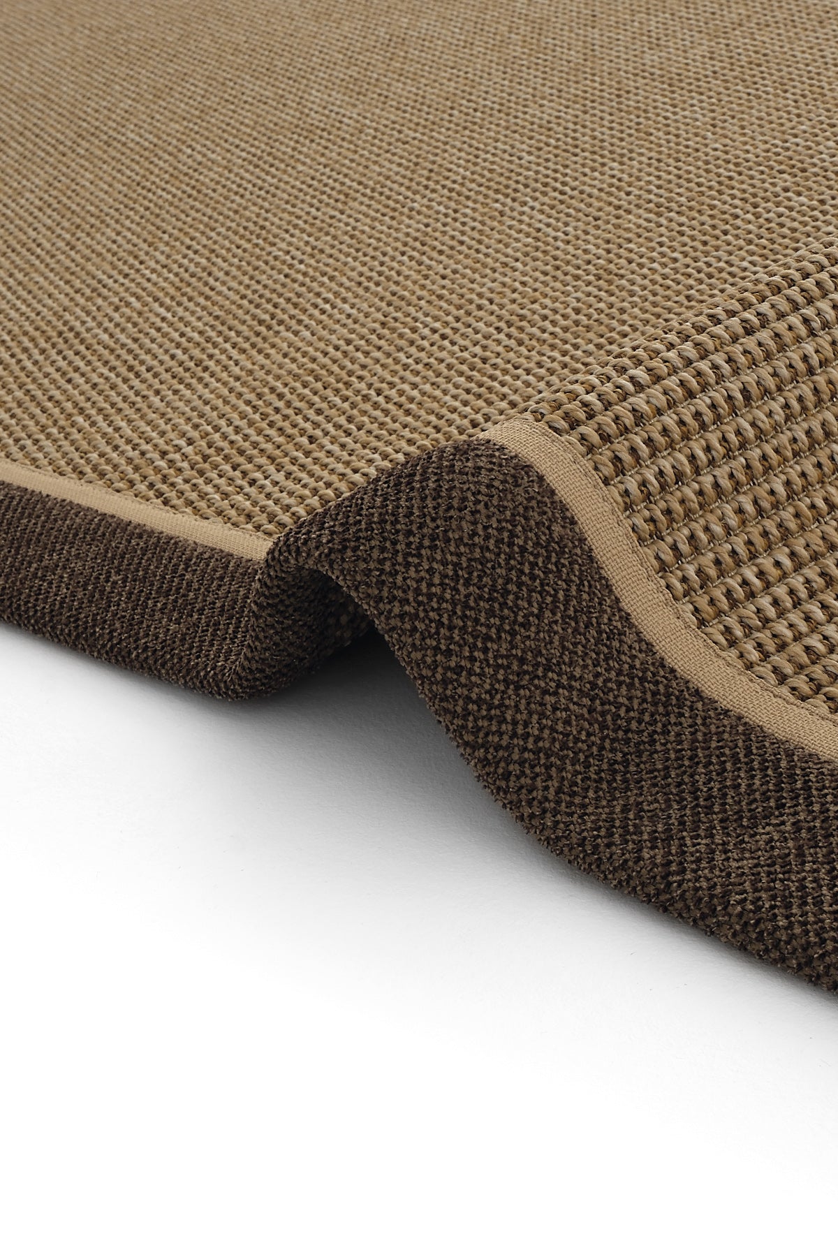 Sisalart Toronto Keten Napoli Çift Bordür Sisal Halı