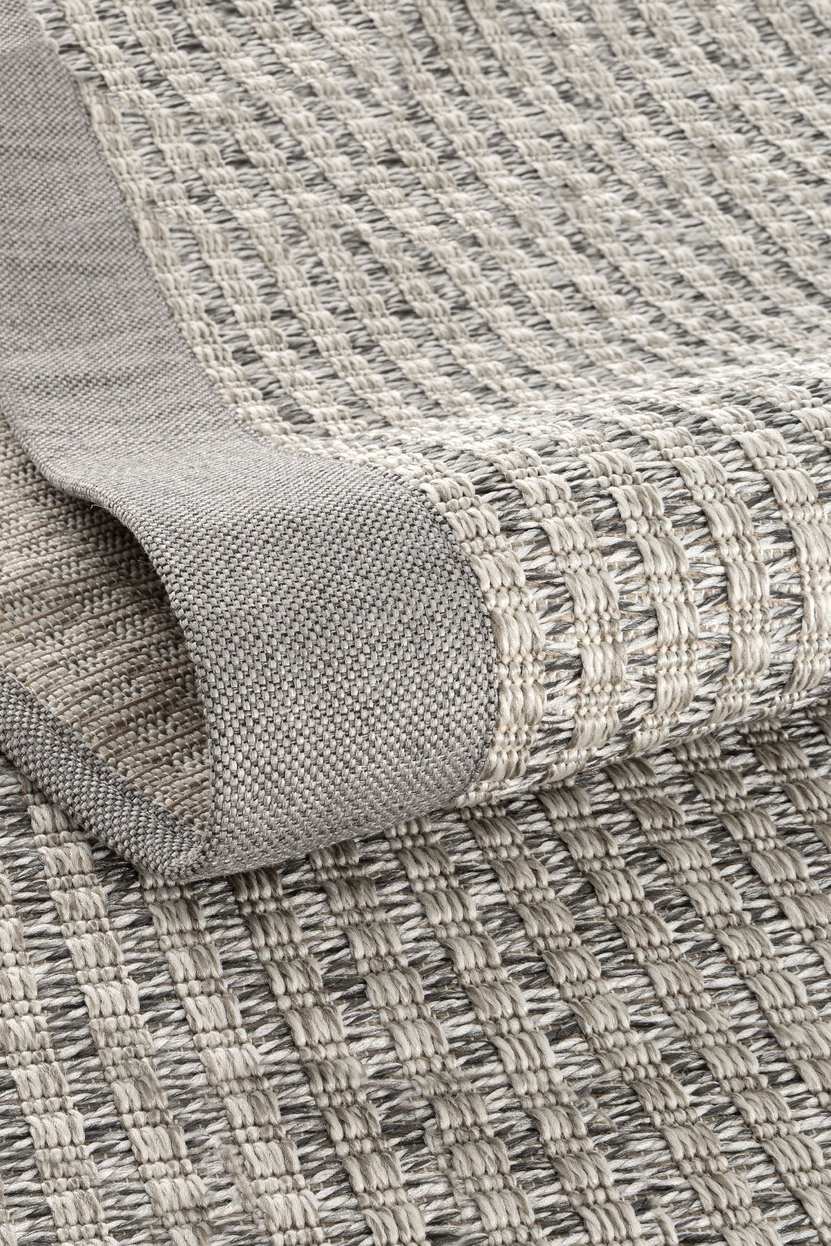 Sisalart Milano 666 Gri Keten Monterey Bordür Sisal Halı