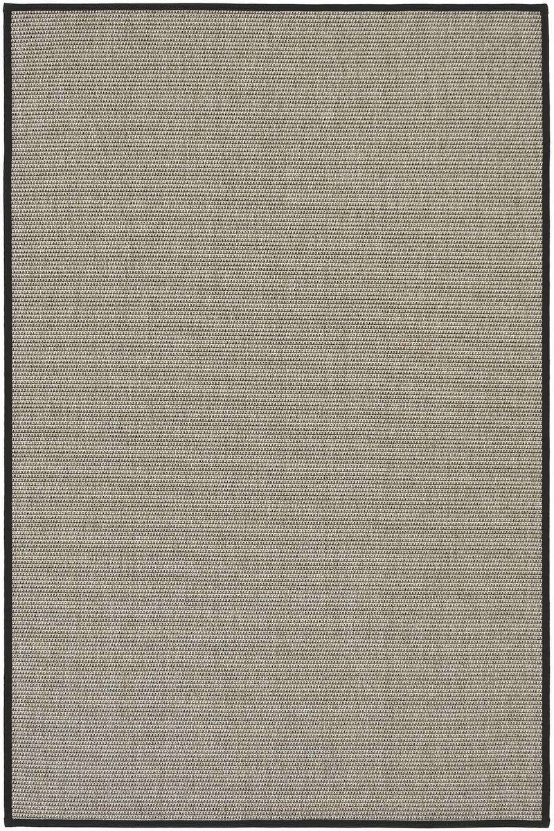 Montana Siyah Biye Bordürlü Sisal Halı | Sisalart - Sisal Halı