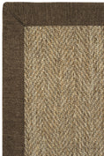 Resmi Galeri görüntüleyiciye yükleyin, Sisalart Boston Keten Napoli Bordür Sisal Halı - Sisal Halı