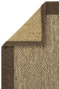 Resmi Galeri görüntüleyiciye yükleyin, Sisalart Boston Keten Napoli Bordür Sisal Halı - Sisal Halı