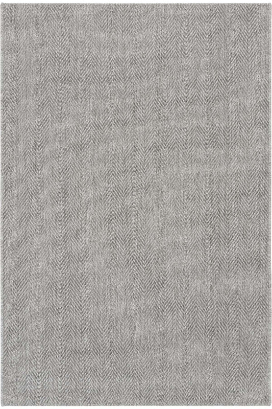 Sisalart Katlamalı Gri Basel Sisal Halı