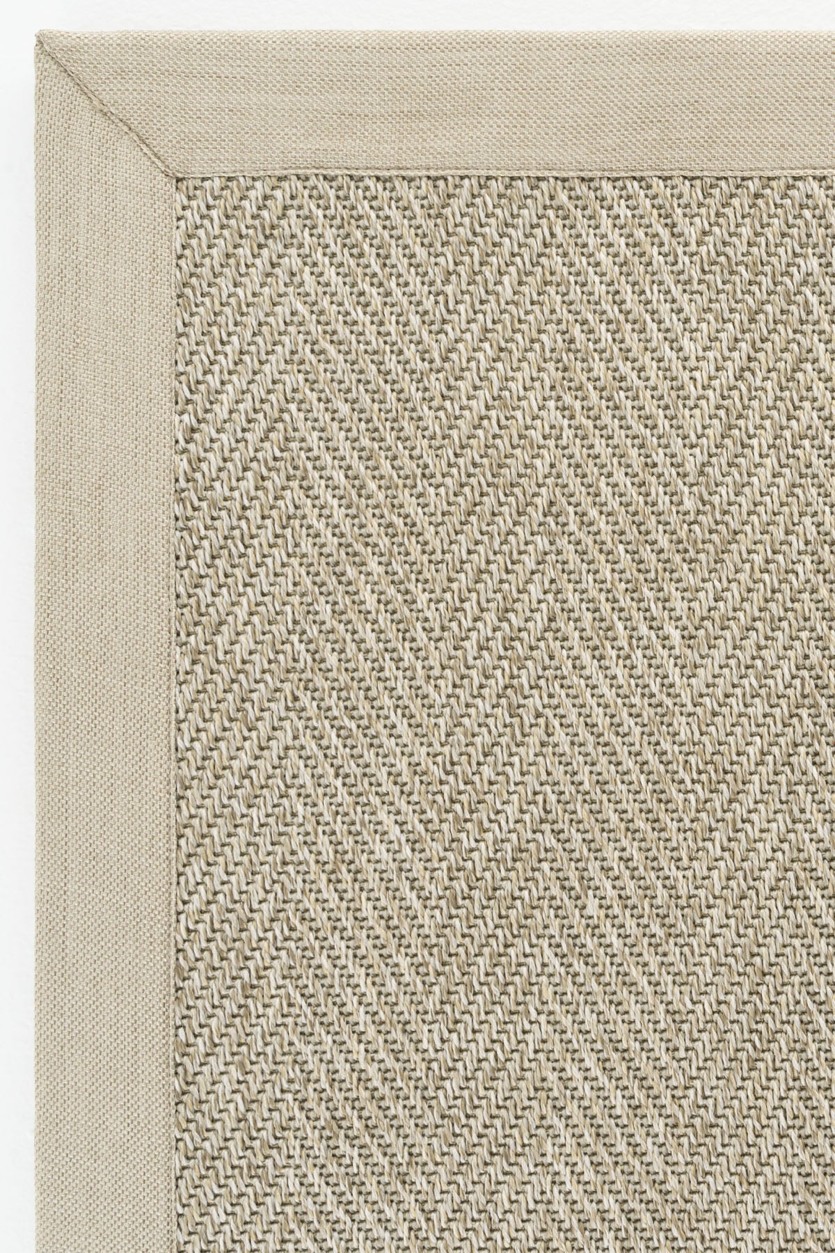 Sisalart Malibu Keten Monterey Bordür Sisal Halı