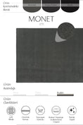 Resmi Galeri görüntüleyiciye yükleyin, Sisalart Monet 1771 Antrasit Sade Halı
