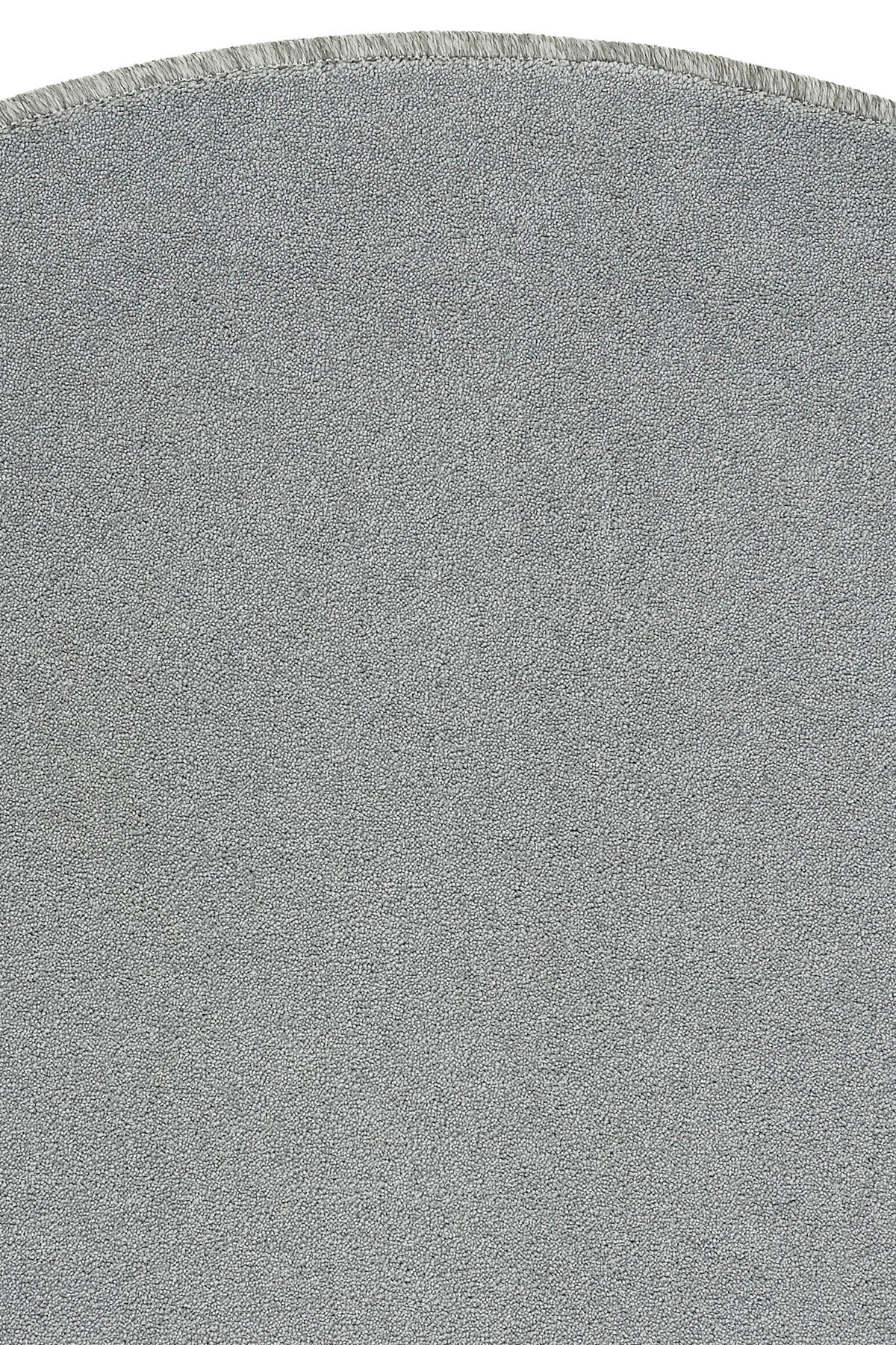 Sisalart Monet 11741 Gri Sade Yuvarlak Halı