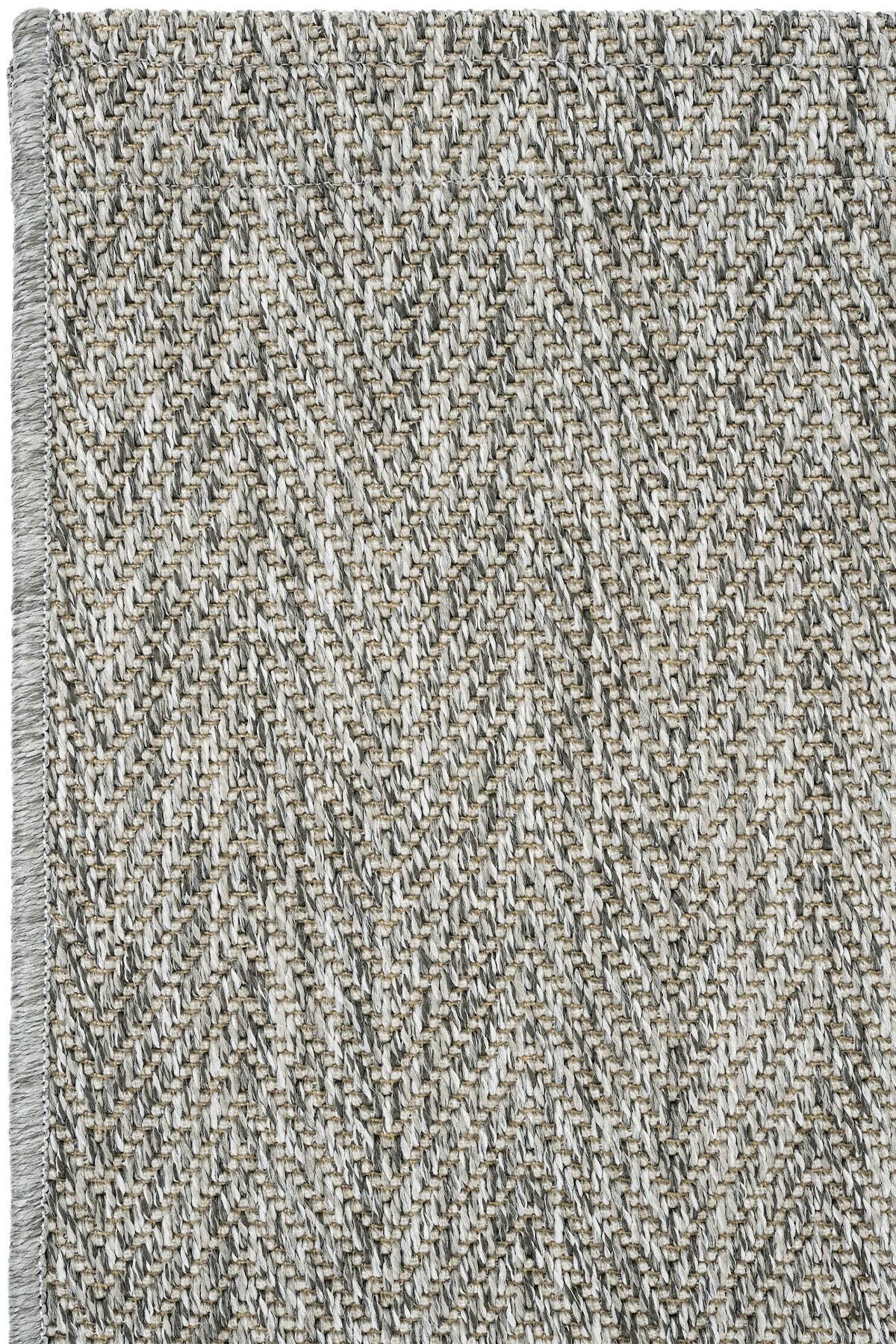 Sisalart Katlamalı Gri Berlin Sisal Halı