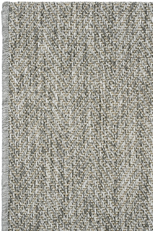 Sisalart Katlamalı Gri Berlin Sisal Halı