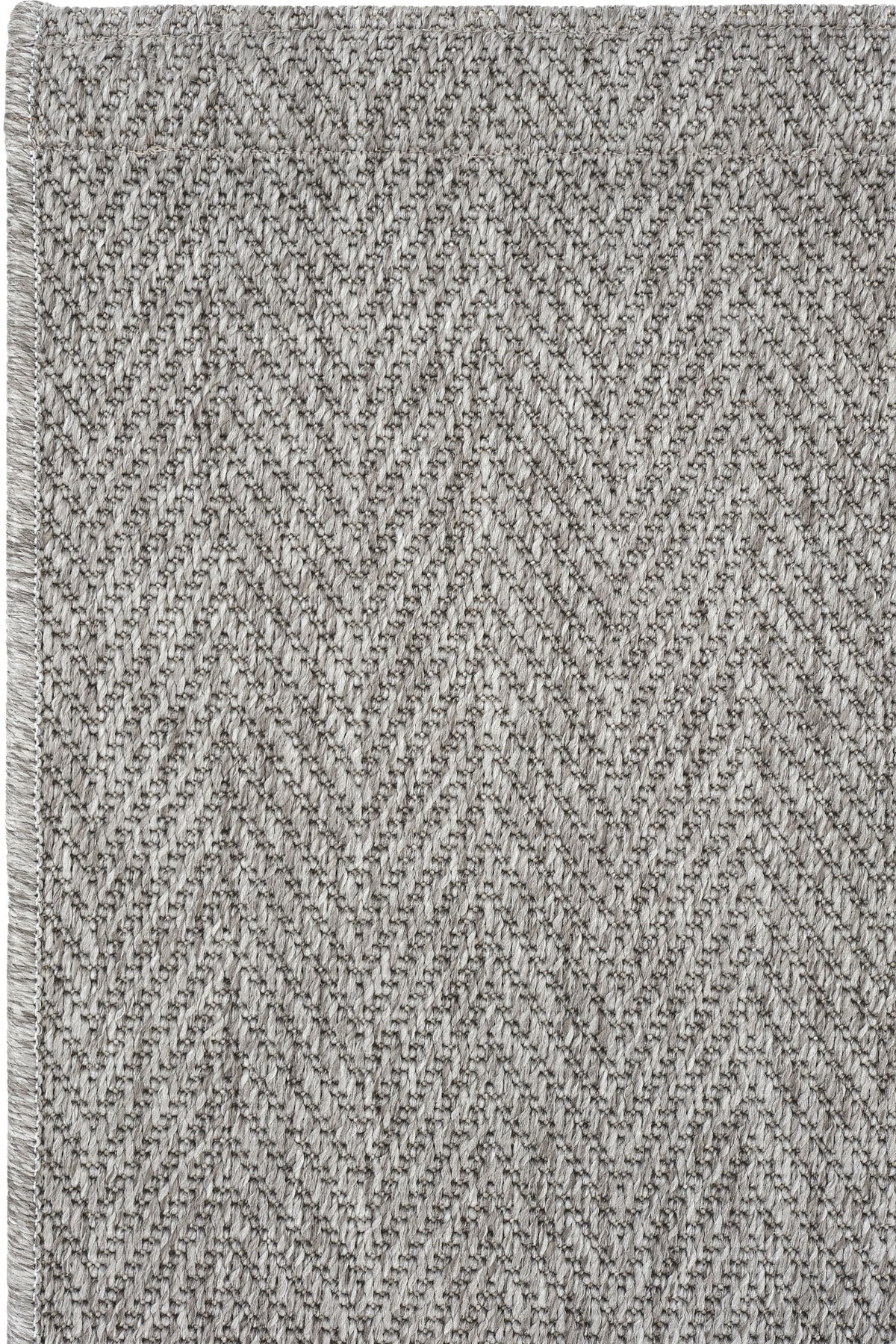 Sisalart Katlamalı Gri Basel Sisal Halı