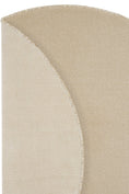 Resmi Galeri görüntüleyiciye yükleyin, Sisalart Monet 1721 Bej Sade Yuvarlak Halı
