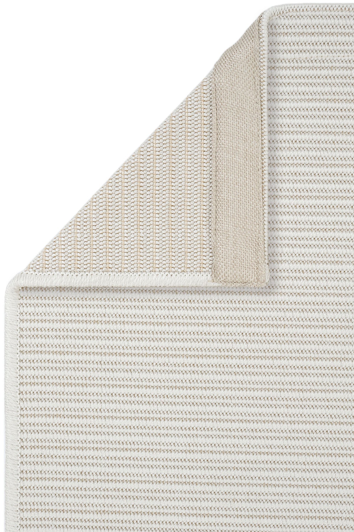 Sisalart Katlamalı Beyaz Oslo Sisal Halı