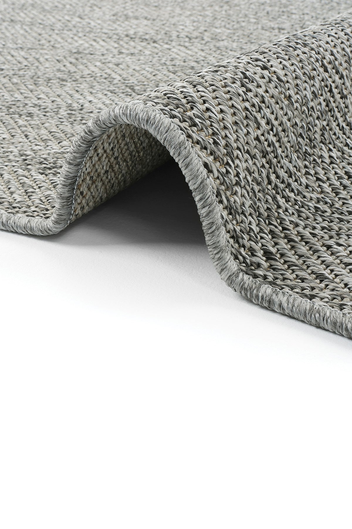 Sisalart Katlamalı Gri Berlin Sisal Halı