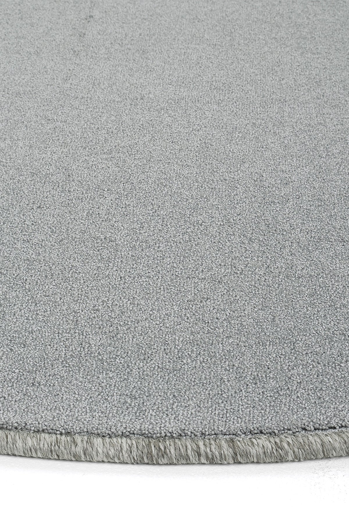 Sisalart Monet 11741 Gri Sade Yuvarlak Halı