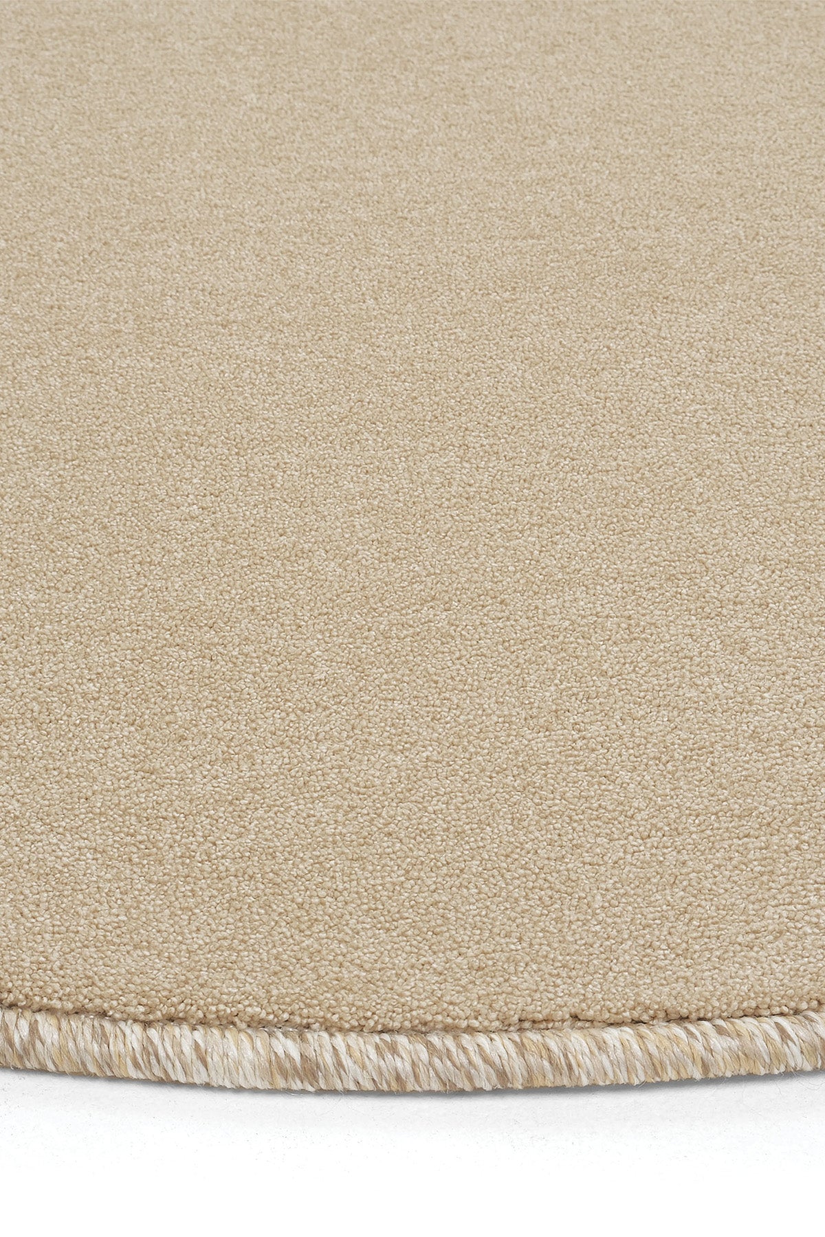 Sisalart Monet 1721 Bej Sade Yuvarlak Halı