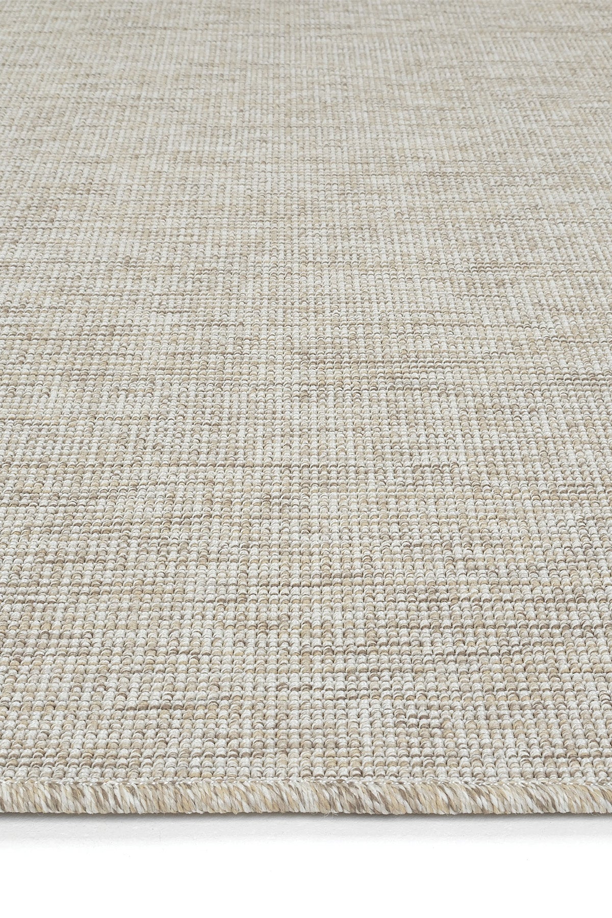 Sisalart Katlamalı Bej Roma Sisal Halı