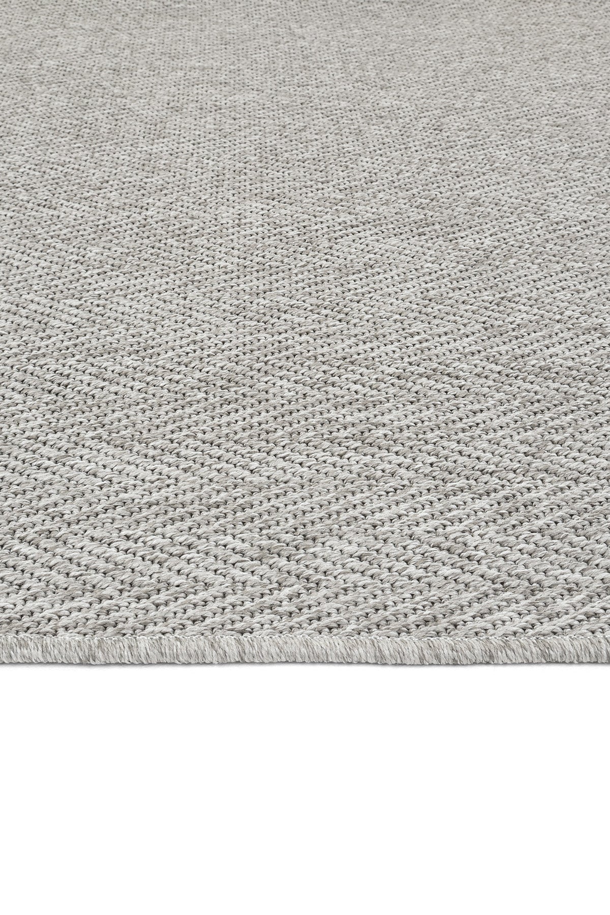 Sisalart Katlamalı Gri Basel Sisal Halı