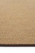 Resmi Galeri görüntüleyiciye yükleyin, Toronto Kahve Biye Bordürlü Sisal Halı | Sisalart

