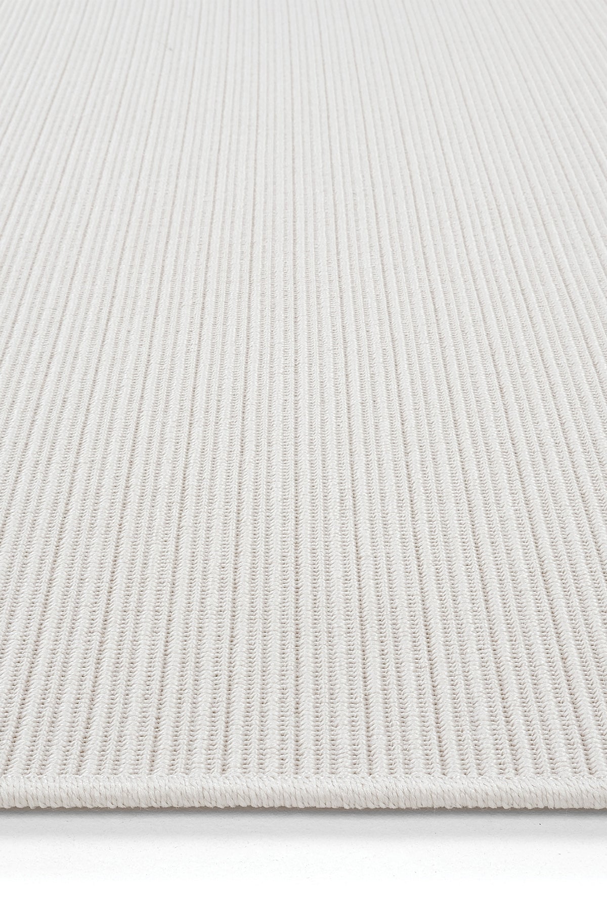 Sisalart Katlamalı Beyaz Oslo Sisal Halı