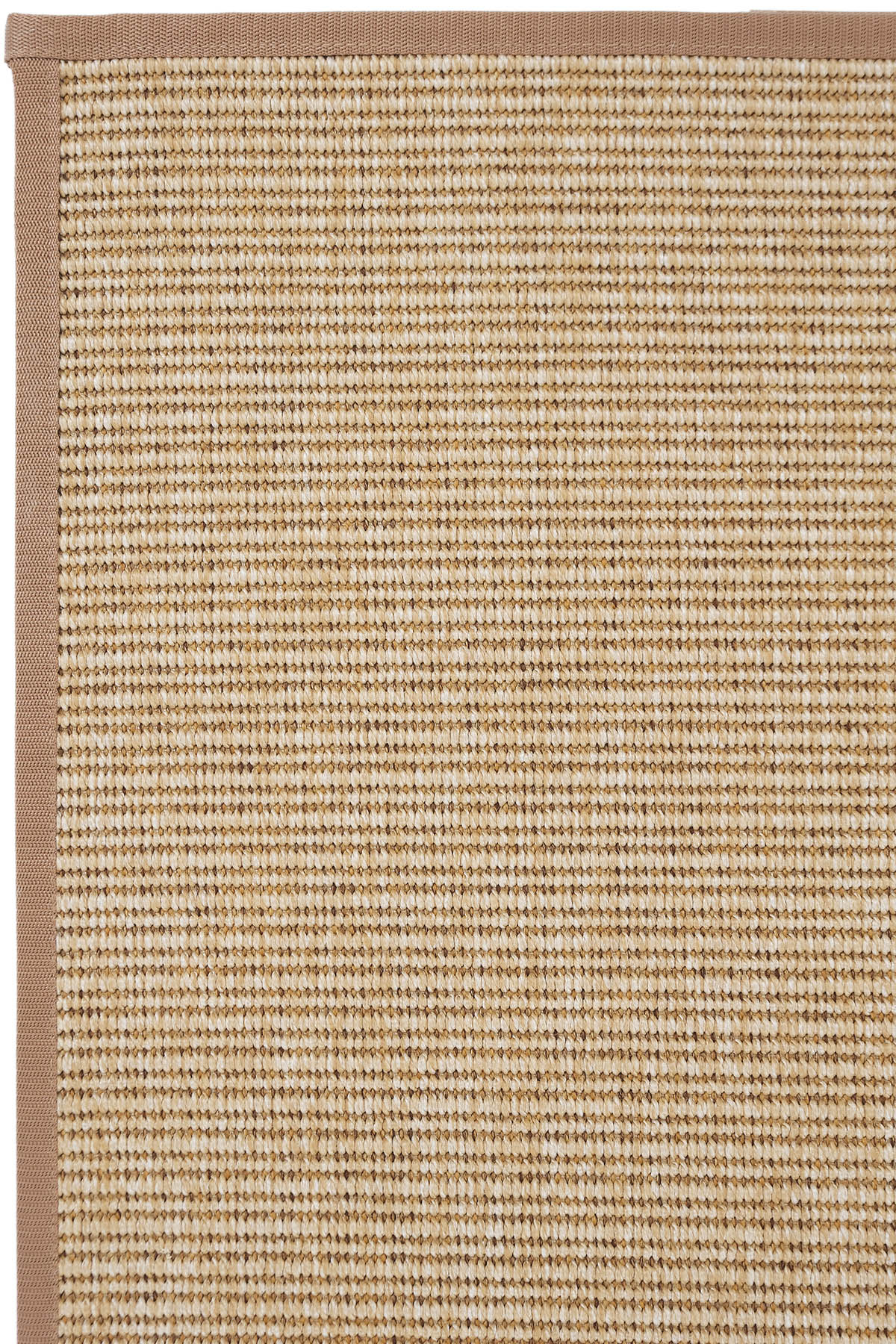 Madrid Vizon Biye Bordürlü Sisal Halı | Sisalart - Sisal Halı