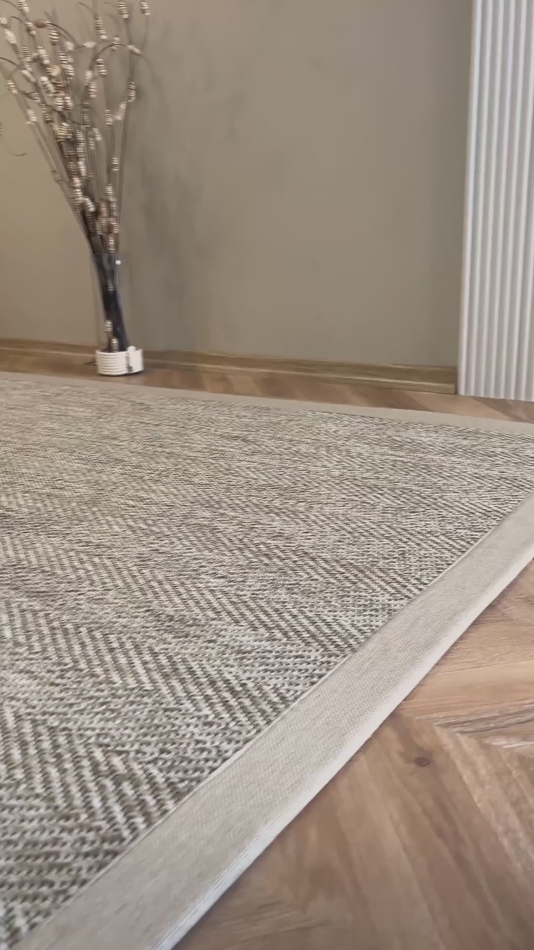 Videoyu yükle: Sydney Keten Bordürlü Sisal Halı | Sisalart
