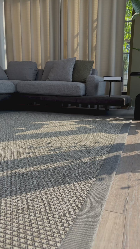 Sisalart Paris Keten Monterey Bordür Sisal Halı