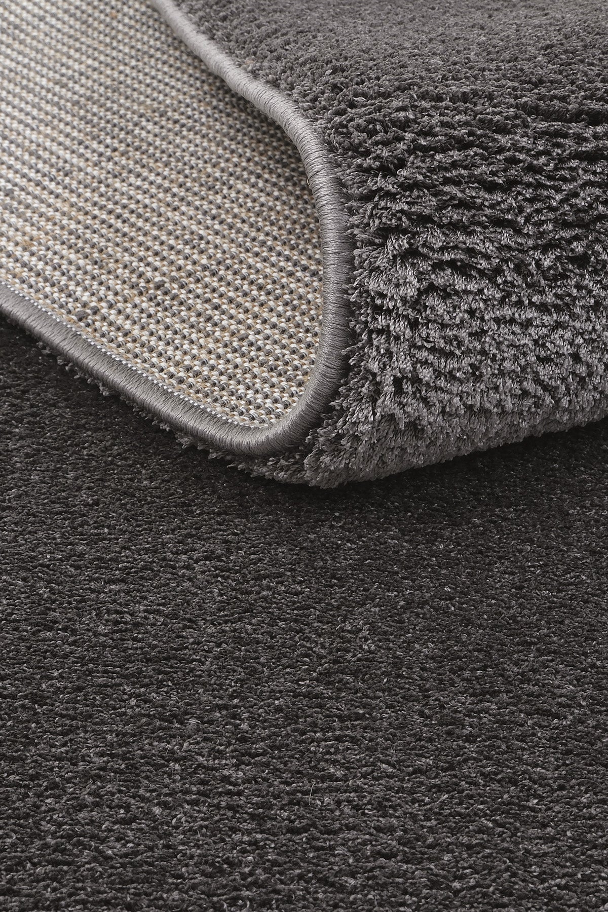 Puffy Antrasit Tuft Halı | Sisalart - Sisal Halı