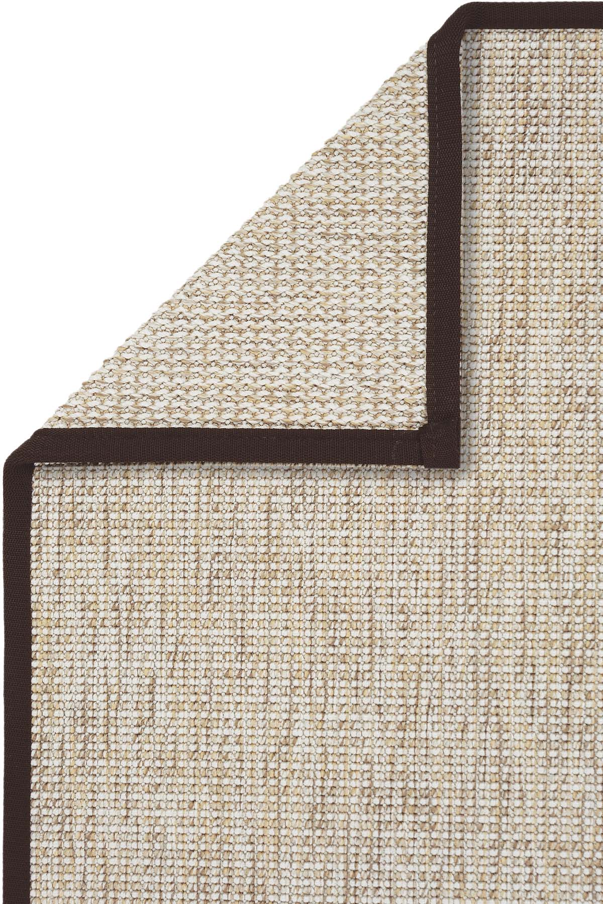 Roma Kahve Biye Bordürlü Sisal Halı | Sisalart - Sisal Halı