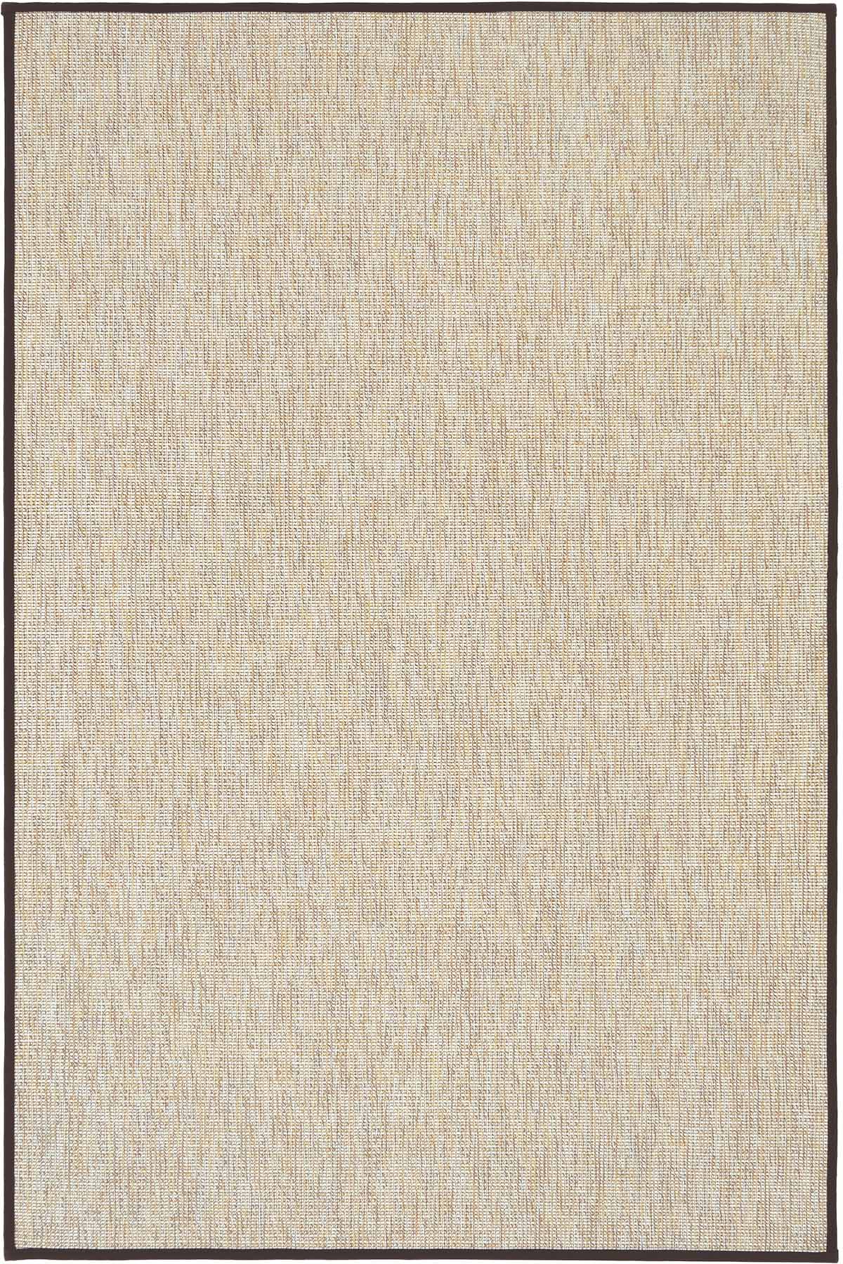 Roma Kahve Biye Bordürlü Sisal Halı | Sisalart - Sisal Halı