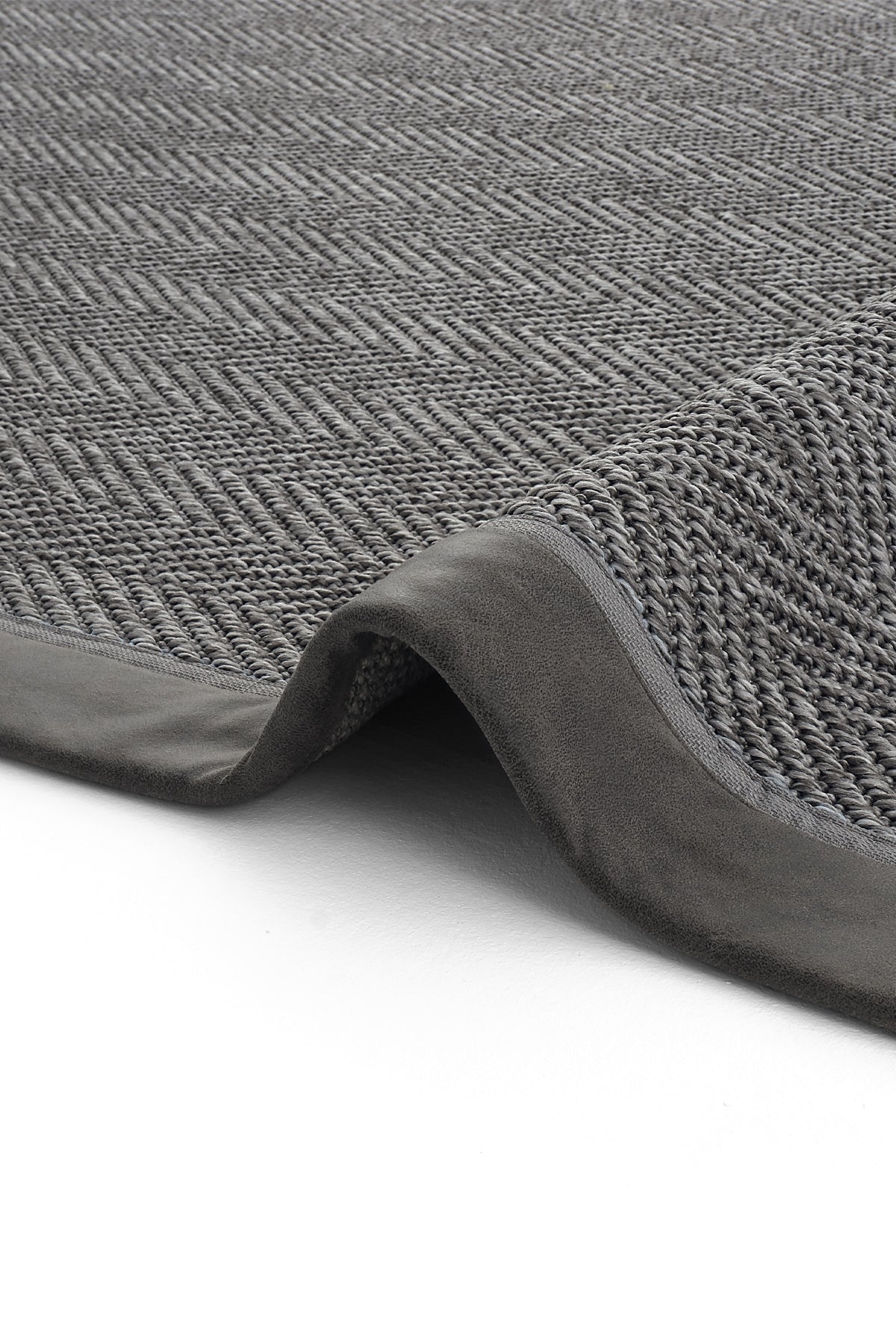 Sisalart Basel Deri Çift Bordür Sisal Halı - Sisal Halı