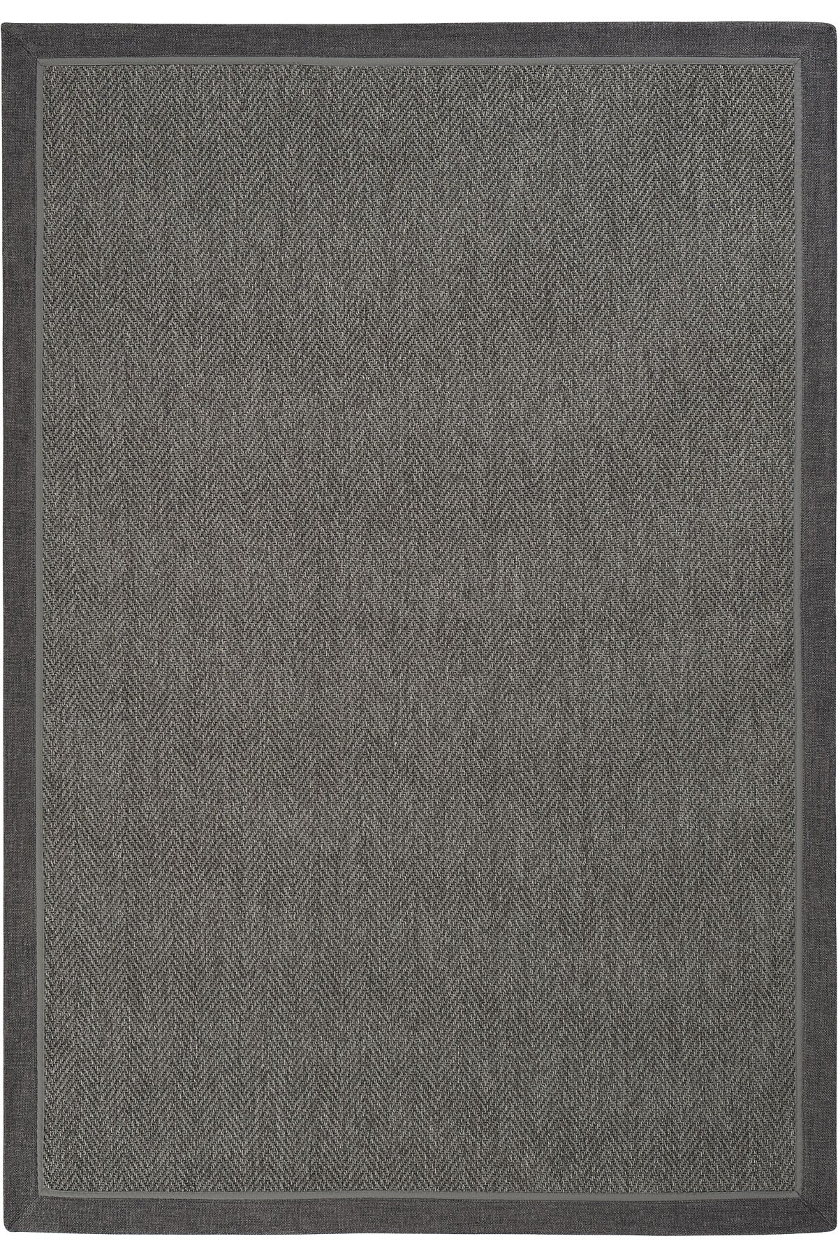 Sisalart Basel Keten Çift Bordür Sisal Halı - Sisal Halı