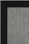 Resmi Galeri görüntüleyiciye yükleyin, Sisalart Basel Siyah Keten Sisal Halı - Sisal Halı
