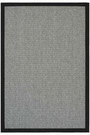 Sisalart Basel Siyah Keten Sisal Halı - Sisal Halı