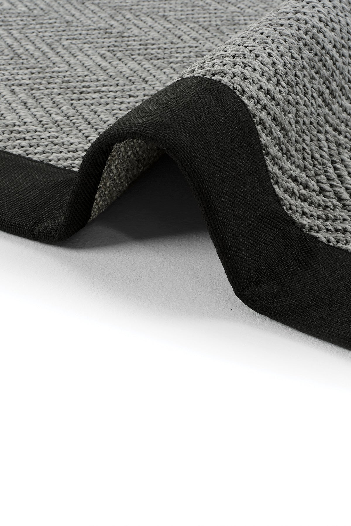 Sisalart Basel Siyah Keten Sisal Halı - Sisal Halı