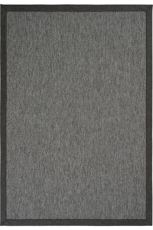 Sisalart Berlin Deri Bordür Sisal Halı - Sisal Halı