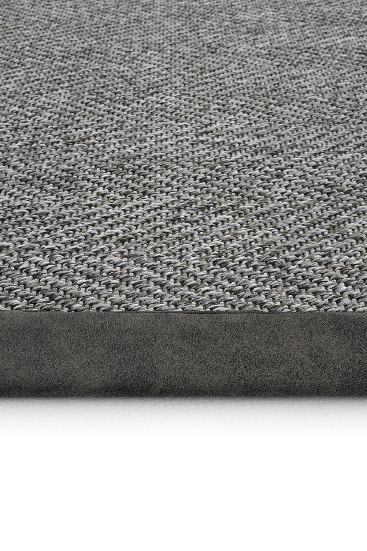 Sisalart Berlin Deri Bordür Sisal Halı - Sisal Halı