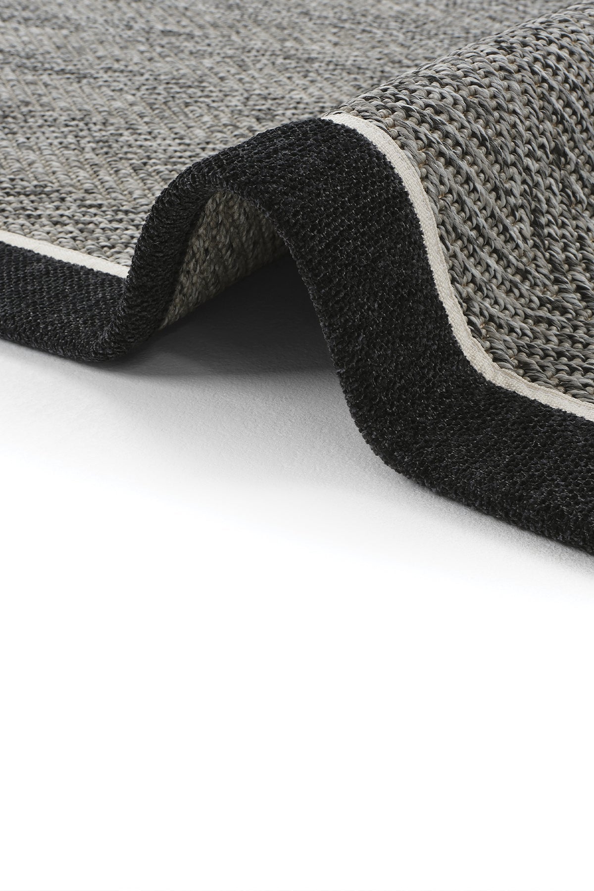 Sisalart Berlin Keten Napoli Çift Bordür Sisal Halı - Sisal Halı