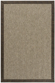 Sisalart Boston Deri Medusa Bordür Sisal Halı - Sisal Halı