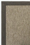 Resmi Galeri görüntüleyiciye yükleyin, Sisalart Boston Keten Monterey Bordür Sisal Halı - Sisal Halı
