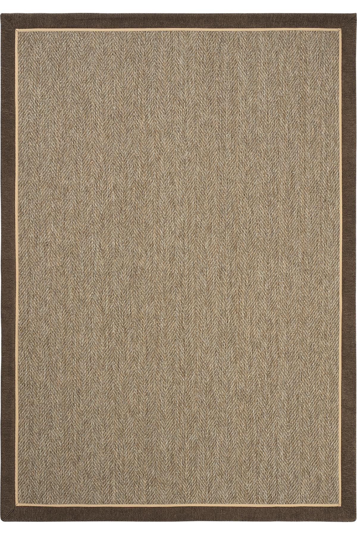 Sisalart Boston Keten Napoli Çift Bordür Sisal Halı - Sisal Halı