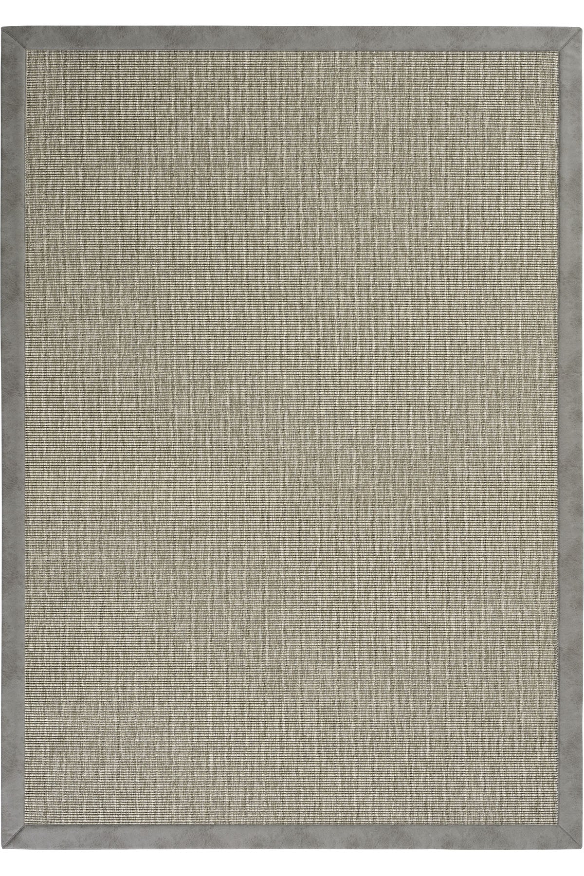 Sisalart Leon Deri Medusa Bordür Sisal Halı - Sisal Halı