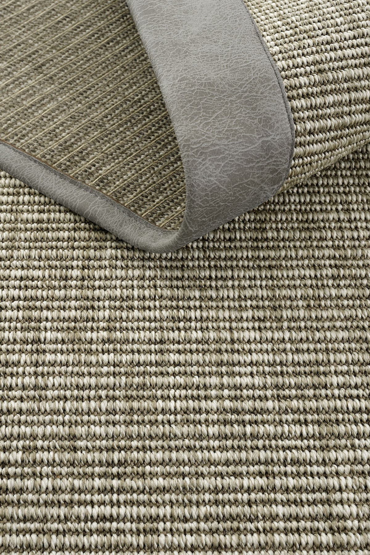 Sisalart Leon Deri Medusa Bordür Sisal Halı - Sisal Halı